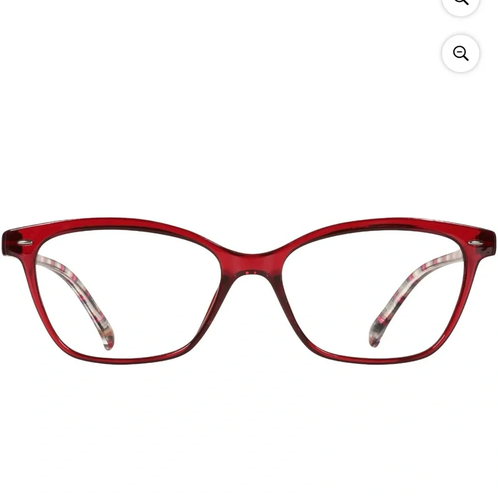 Readers for Everyone 1.50+ red with stripe NIP
